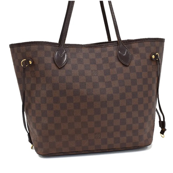 Louis Vuitton Handbags - Authentic LOUIS VUITTON Damier Ebene Neverfull MM